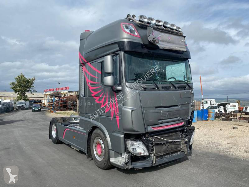 Tracteur Daf Xf X Gazoil Euro Syst Me Hydraulique Accident N