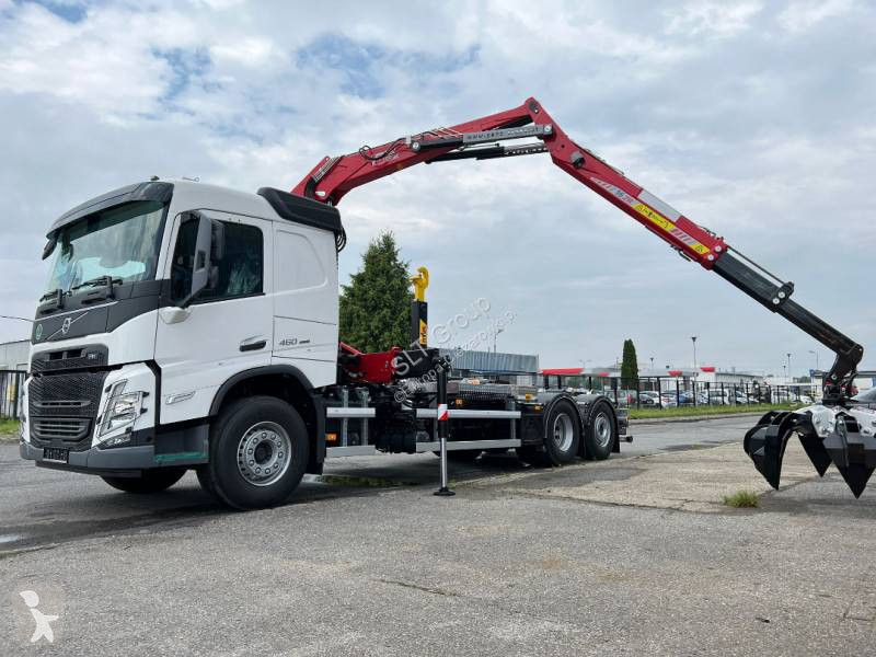 Camion Volvo Polybenne Hyva Fh Globetrotter X Gazoil Grue Neuf