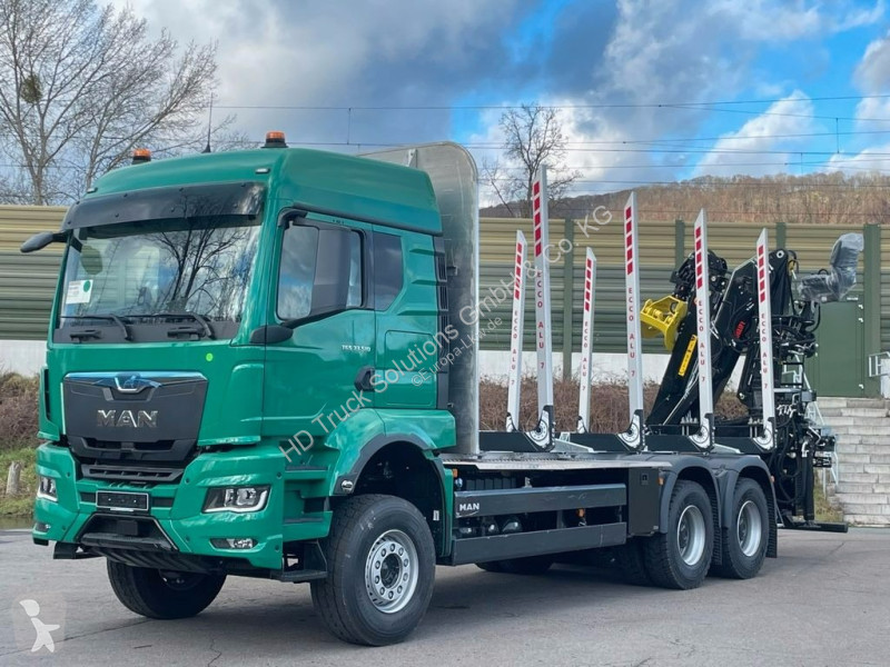 Camion MAN Trasporto Tronchi TGS 33 510 6X4 BL Euro6e LogLift 165Z 6x4