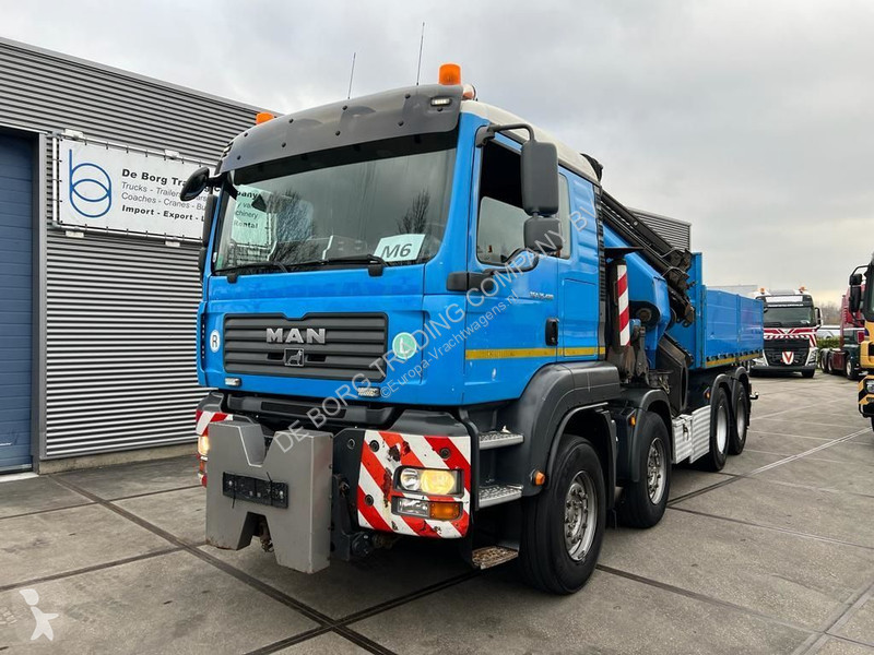 Camion Man Plateau Tga X Palfinger Pk Loading Crane