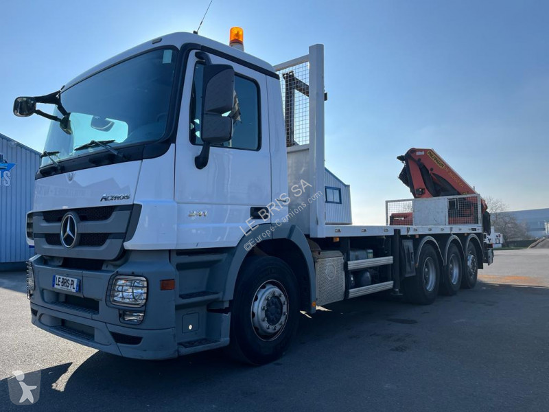 Camion Mercedes Cassone Standard Actros X Gasolio Euro Gru