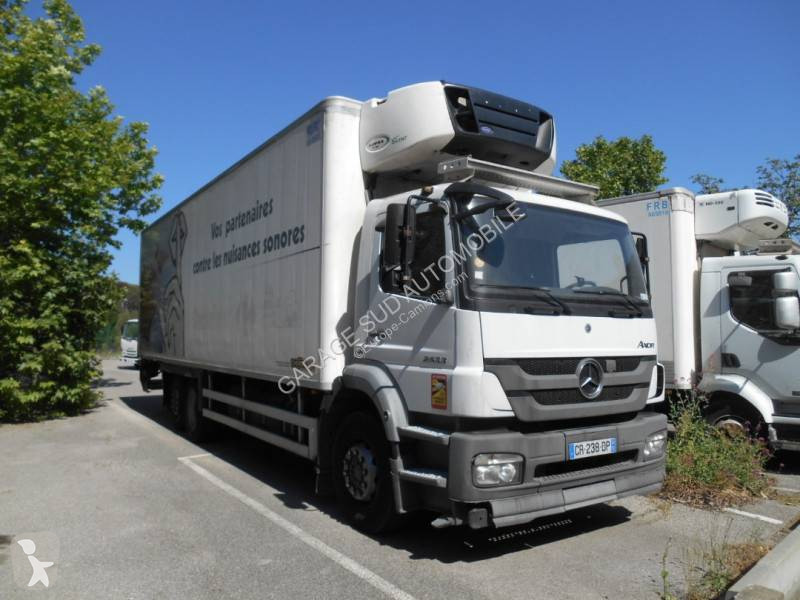 Camion Mercedes Frigo Carrier Multitemperature Axor 2533 6x2 Gasolio