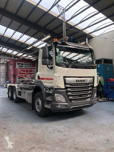 Camion Daf Polybenne Fat Cf X With Ajk Hooksystem For Containers