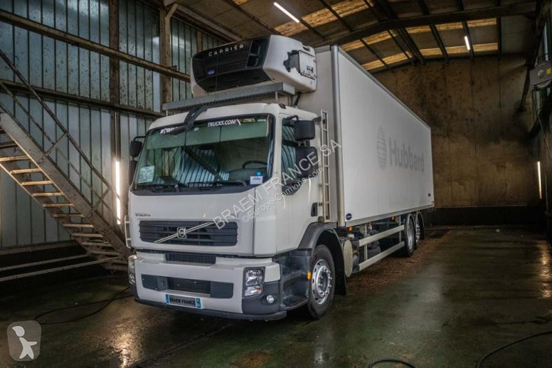 Camion Volvo frigo Carrier mono température FE340 AUBINEAU CARRIER