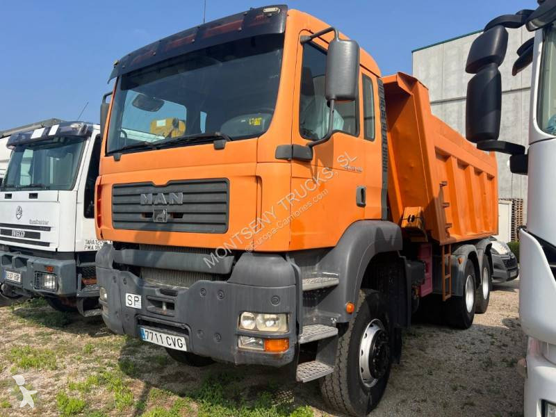 Camion MAN Benne TP Meiller TGA 33 410 6x6 Gazoil Euro 3 Occasion N