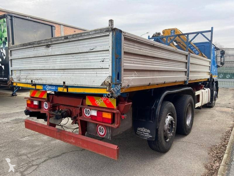 Camion Iveco Cassone Eurotech 440E38 4x2 Euro 3 Gru Usato N9751971