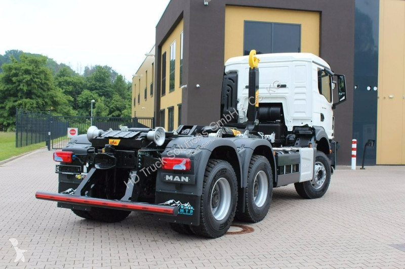 Neu Vermietung Man Tgs Lkw Absetzkipper X Euro E Abrollkipper