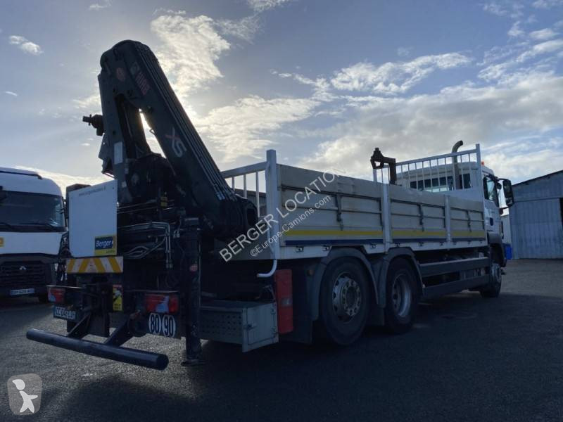 Location Camion Man Plateau Standard Tgs X Gazoil Euro Grue