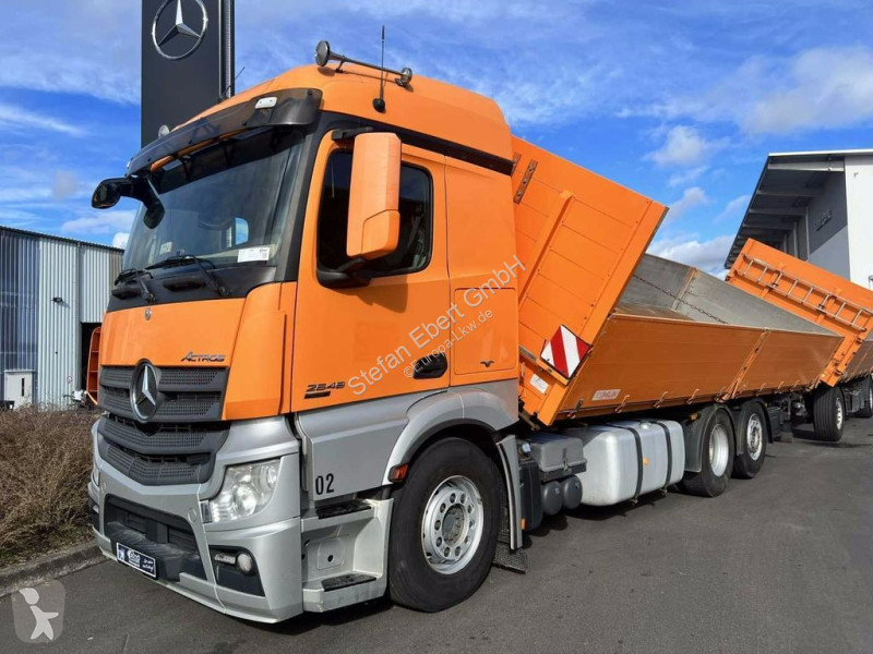 Used Mercedes Tipper Truck Actros Ll X Retarder Navi Lift Euro