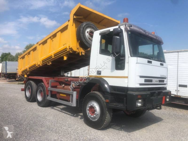 Camion Ribaltabile Trilaterale Usato Iveco Eurotrakker E H Gasolio