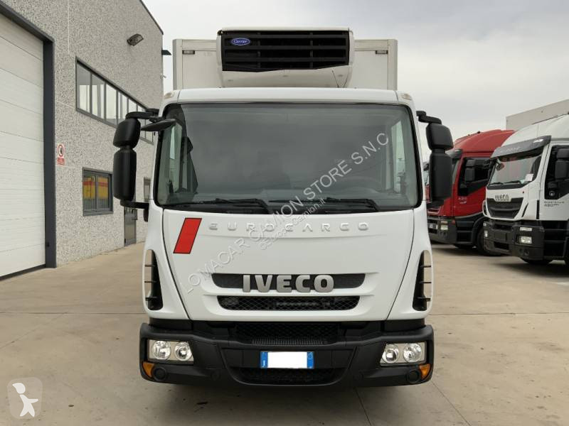 Camion Iveco Frigo Carrier Eurocargo ML 75 E 18 P Gasolio Euro 5 Sponda