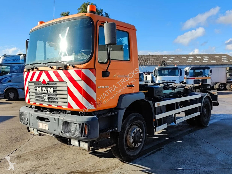 Camion Man Polybenne Mac X Multilift No Container X