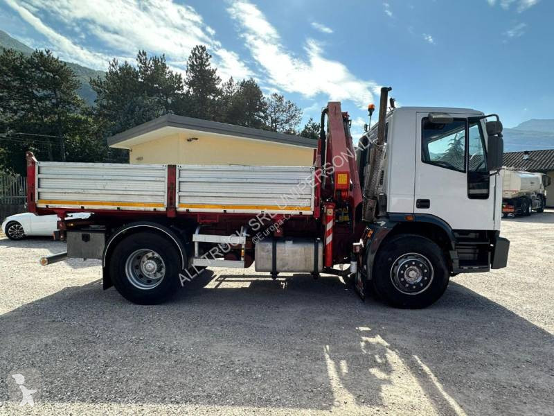 Camion Iveco Tri Benne Mg Trucks Eurotech E X Gazoil Euro Grue