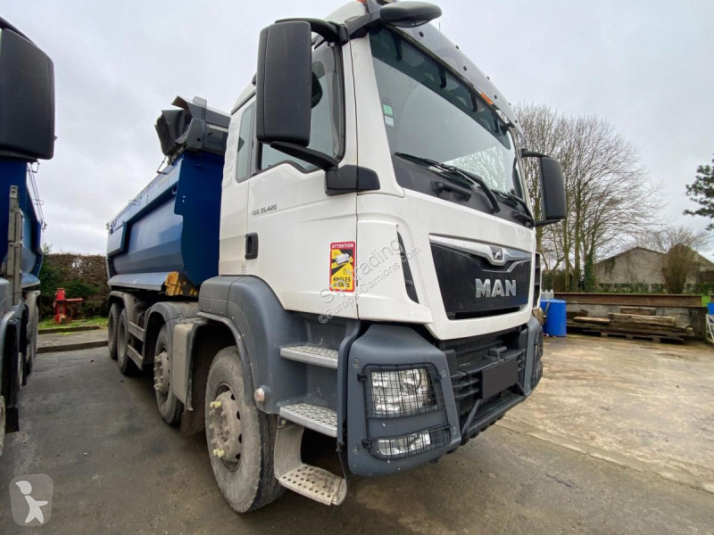 Camion MAN Benne Meiller G420 TGS 35420 8x4 Gazoil Euro 6 Occasion N