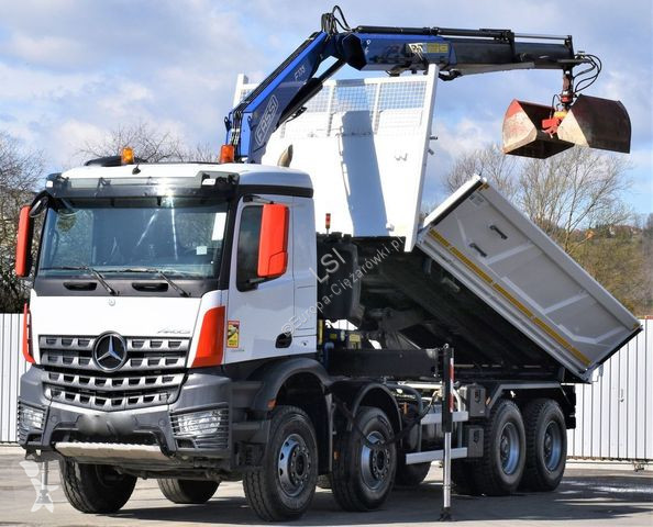 Camion Mercedes Benne Arocs Fassi F A Funk X X Gazoil