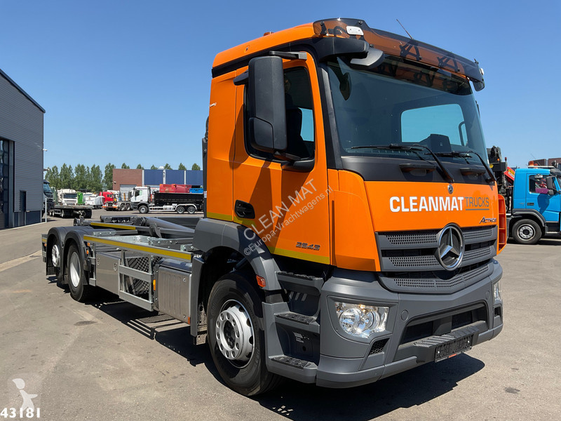 Camion Mercedes Polybenne Actros Vdl Ton Haakarmsysteem X