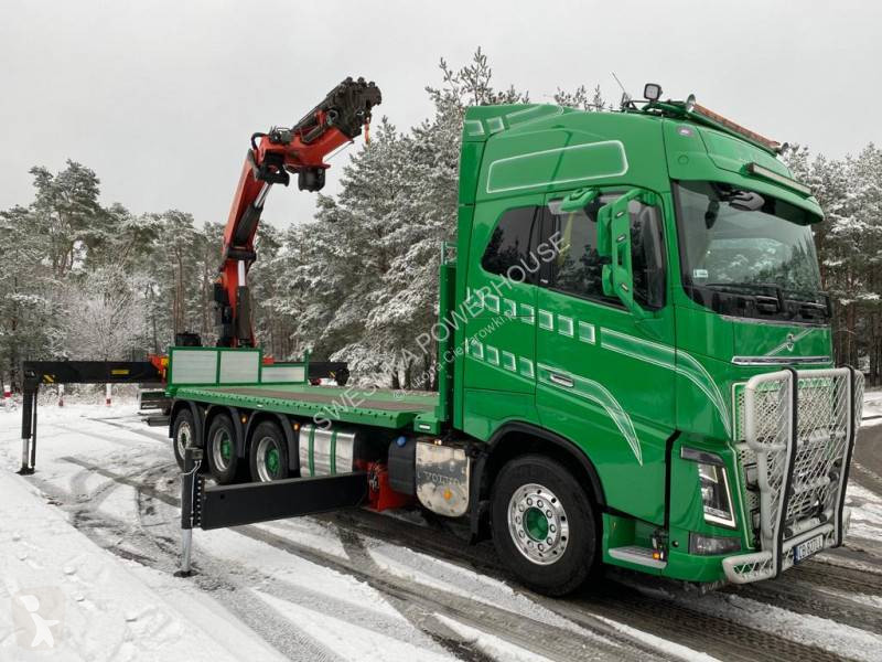 Camião Volvo estrado caixa aberta FH16 750 Gasóleo Euro 6 usado n