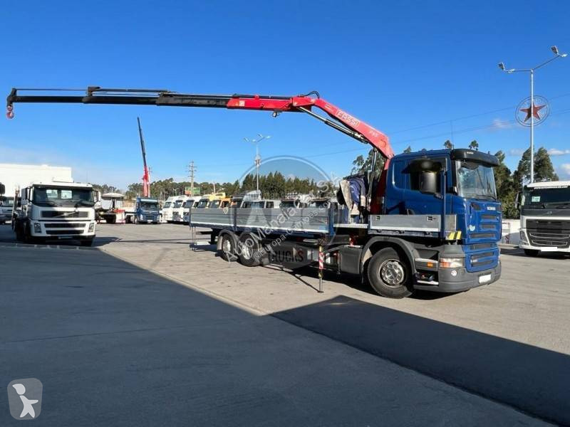 Ciężarówka Scania platforma burtowa R 420 6x2 Olej napędowy Euro 5