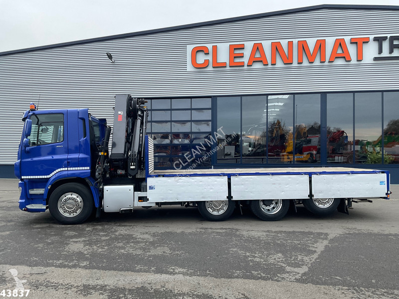 Camion DAF Plateau CF FAQ 450 Euro 6 Hiab 30 Tonmeter Laadkraan 8x2