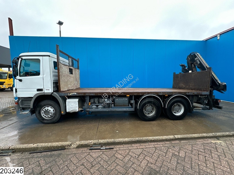 Camion Mercedes Plateau Actros X Hiab Remote Steel Suspension