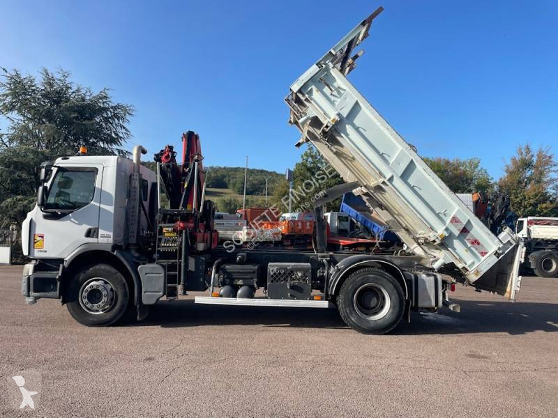 Camion Renault Tri Benne Premium Lander Dxi X Gazoil Euro Grue