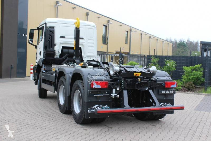 Neu Vermietung Man Tgs Lkw Abrollkipper Hyva X Euro N