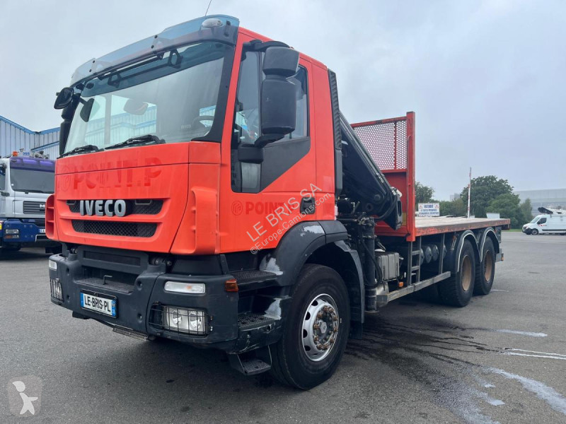 Camion Iveco Plateau Standard Trakker AD 260 T 36 6x4 Gazoil Euro 4