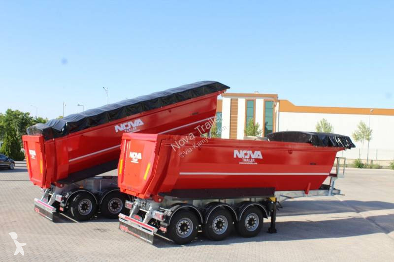 Semi Remorque Nova Benne TP HARDOX TIPPER TRAILER 2023 3 Essieux Neuve