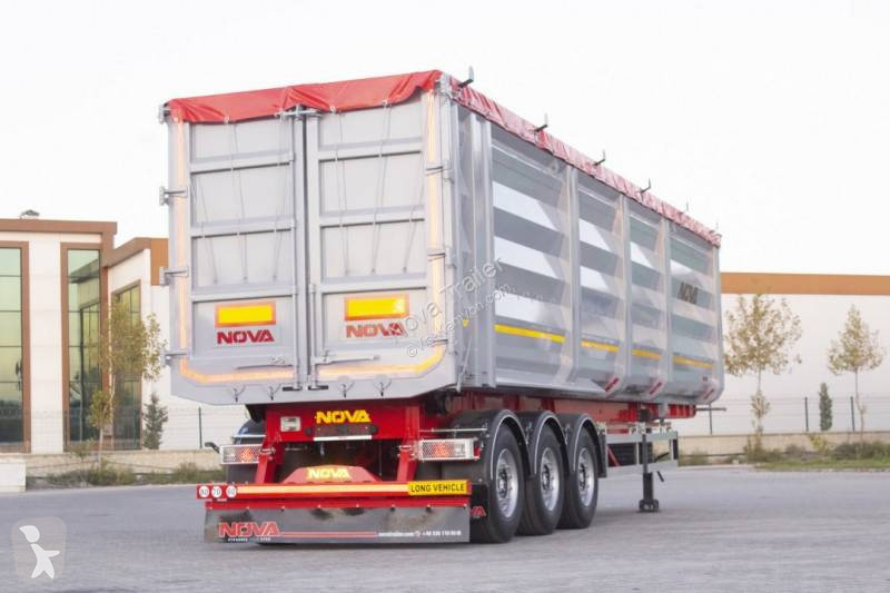 Semi Remorque Nova Benne Ferraille Scrap Tipper Trailer Hardox