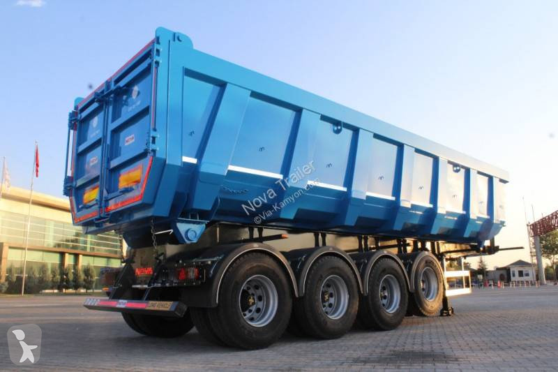 Semi Remorque Nova Benne Axle Tipper Trailer Africa Plus De