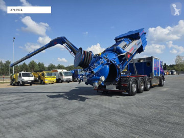 Camion aspirateur Scania