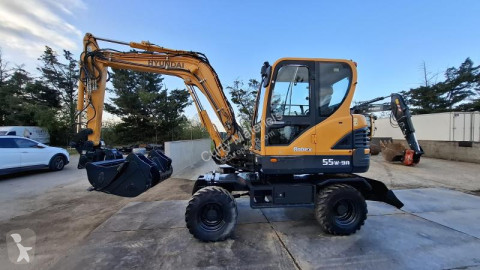 Excavadora de ruedas Hyundai