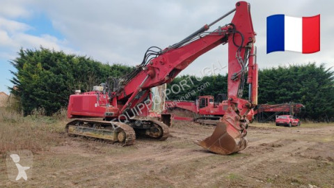 Liebherr R944C V Litronic with quickcoupler, variable-angle boom and 2 buckets