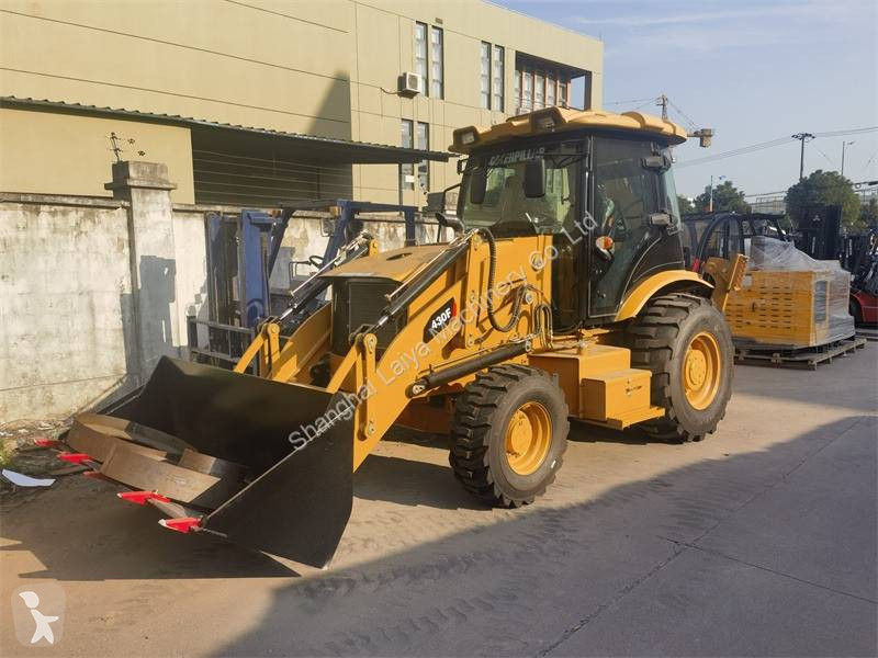 Traktor med grab Caterpillar 430F