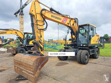 Excavadora de ruedas Hyundai