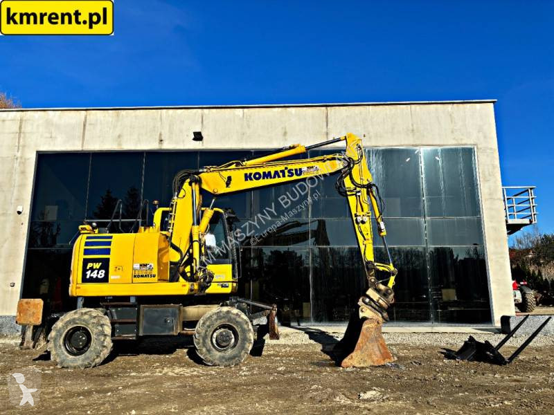 Lopatový nakládač Komatsu PW 148-10| JCB JS 145...
