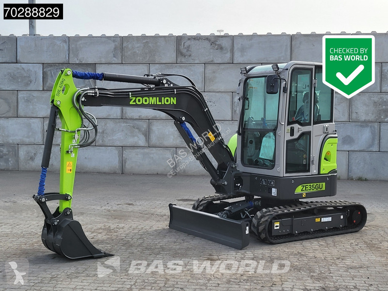 Escavadora Zoomlion ZE35 A/C - CE CERTIFIED