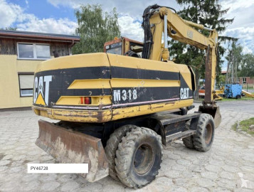 Excavadora de ruedas Caterpillar