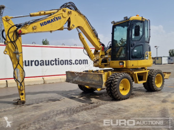 Excavadora de ruedas Komatsu