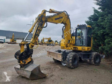 Excavadora de ruedas Komatsu