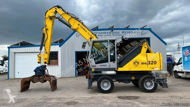 Skovl Fuchs TeRex D Umschlagbagger Greifer...