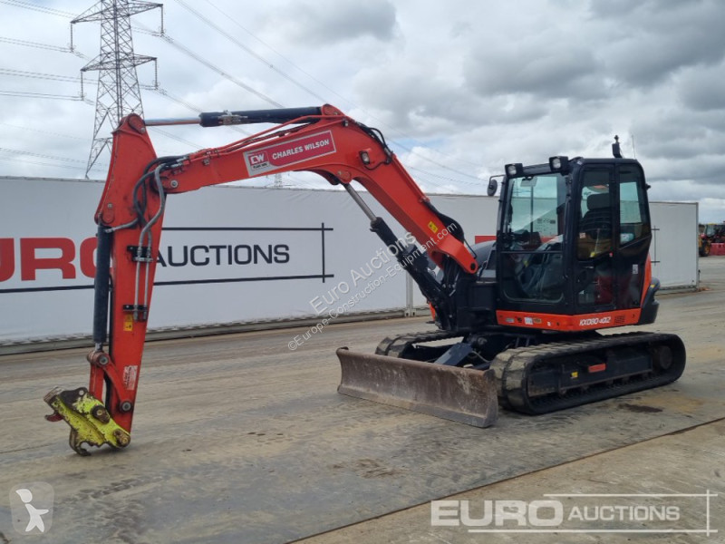 Escavadora Kubota KX080-4A2