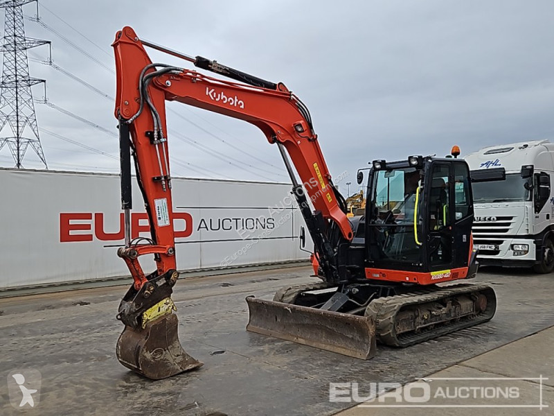 Escavadora Kubota KX080-4A2