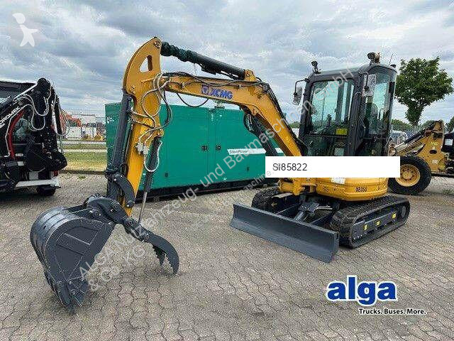 Skovl XCMG XE35, Gummikette, Greifer + Hammer,...