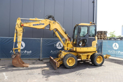 Komatsu wheel excavator