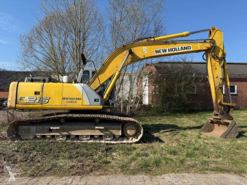 Pelle sur chenilles New Holland