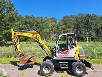 Neuson wheel excavator