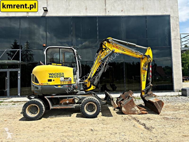 Excavadora Wacker Neuson 6503 -2 KOPARKA KOŁOWA...