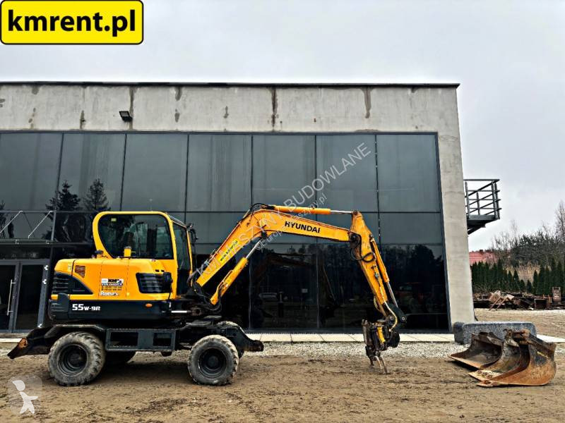 Excavadora Hyundai ROBEX 55W-9A KOPARKA KOŁOWA...