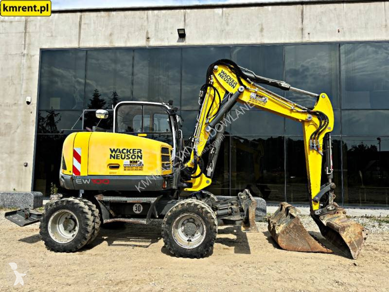 Excavadora Wacker Neuson EW 100 KOPARKA KOŁOWA...